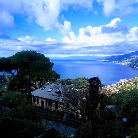 Casaviva - Bilo With Seaview And Parking In Camogli Apartamento Exterior foto