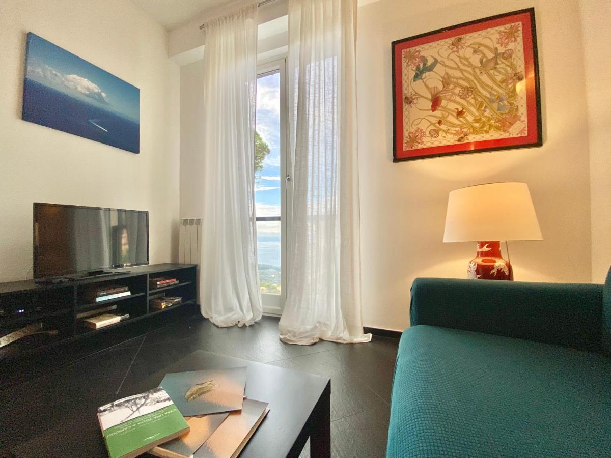 Casaviva - Bilo With Seaview And Parking In Camogli Apartamento Exterior foto