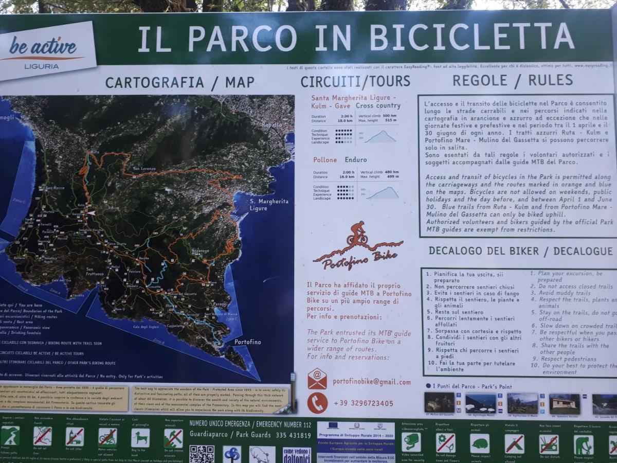 Casaviva - Bilo With Seaview And Parking In Camogli Apartamento Exterior foto