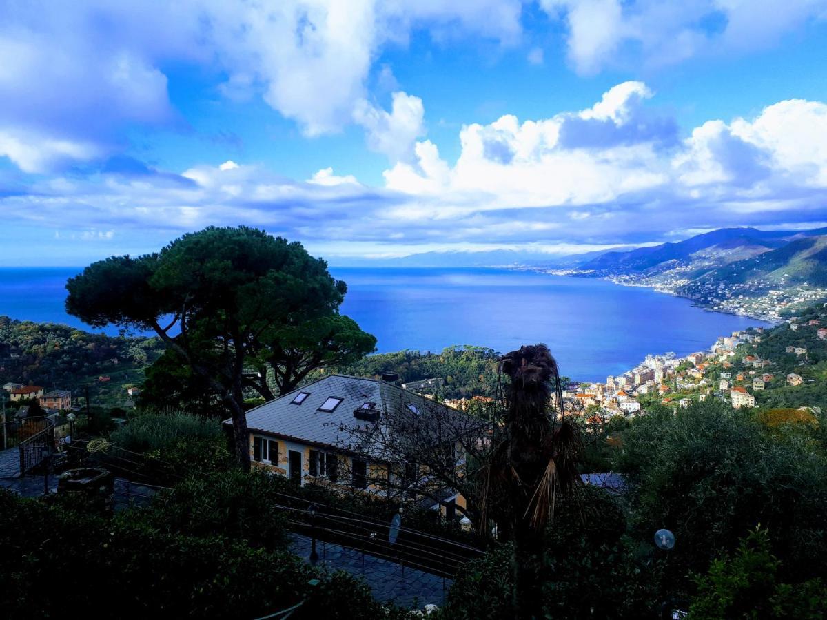 Casaviva - Bilo With Seaview And Parking In Camogli Apartamento Exterior foto